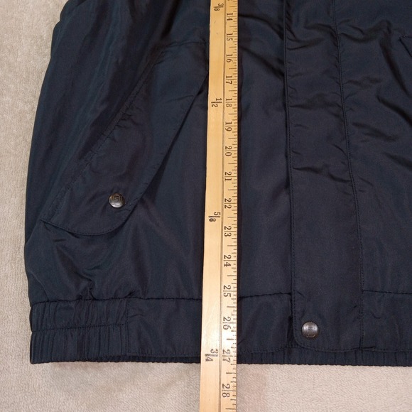 Dryjoys by Footjoy Sleeveless Full Zip/Snap Windbreaker Men's Medium Black - Picture 5 of 10